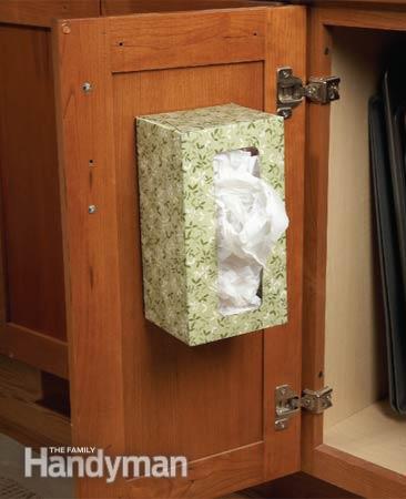 Tissue Box Keeps Plastic Bags Organized