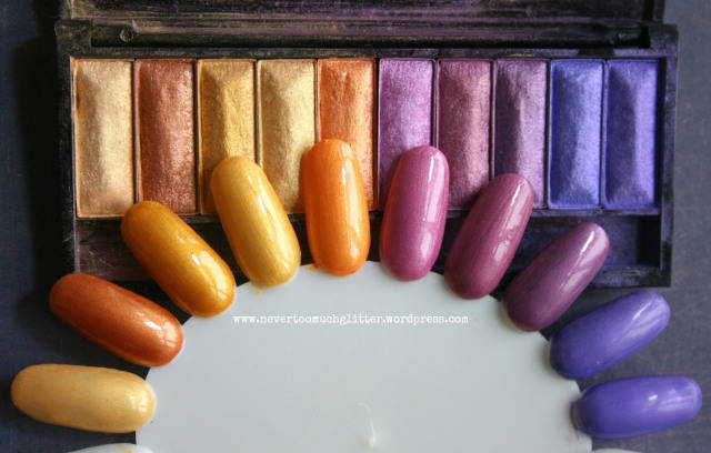 From eyeshadow to nail polish