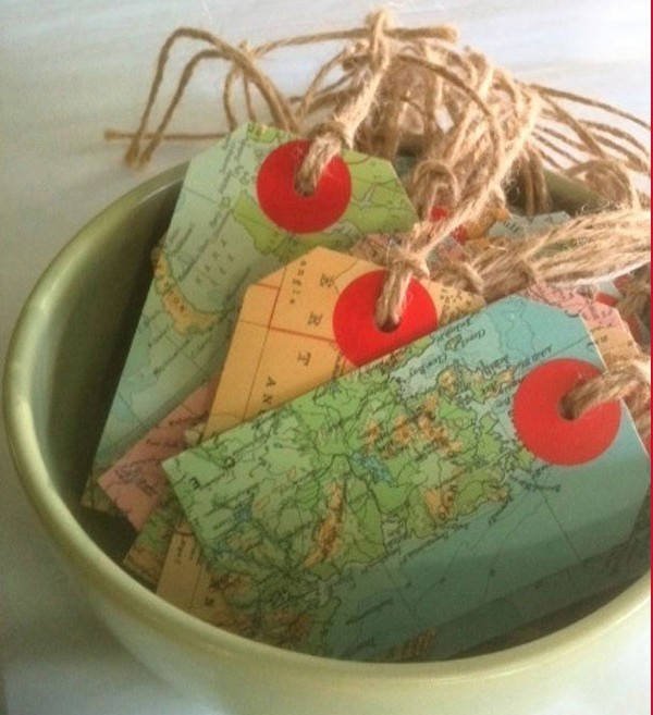 From old maps to gift tags