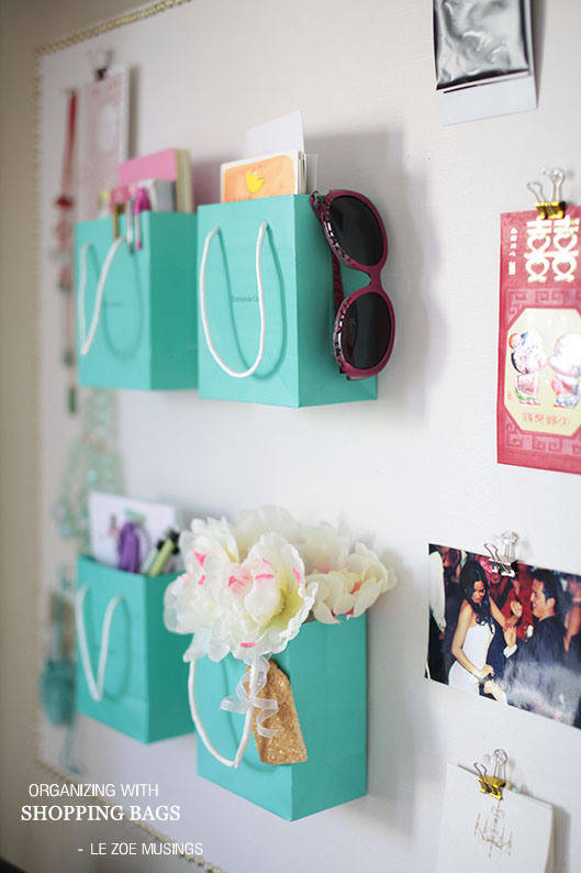 From shopping bags to organizers