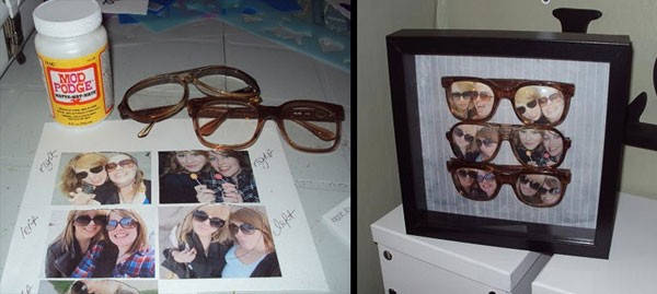 From eyeglasses to photo frame