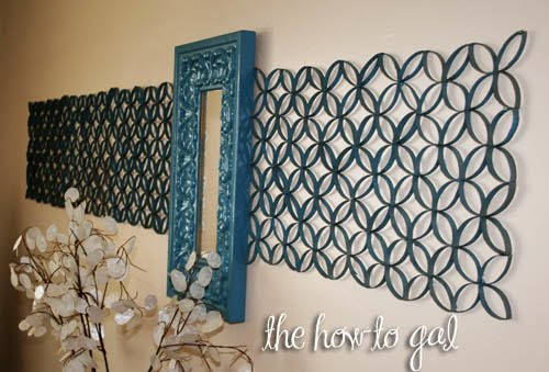 From toilet paper rolls to wall art