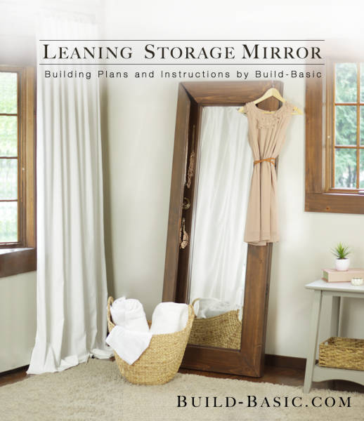 Leaning Storage Mirror