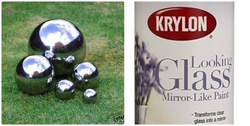 Make Mirrored Gazing Balls