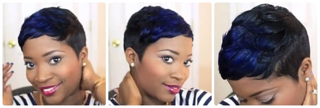 Layered Curly Short Hair