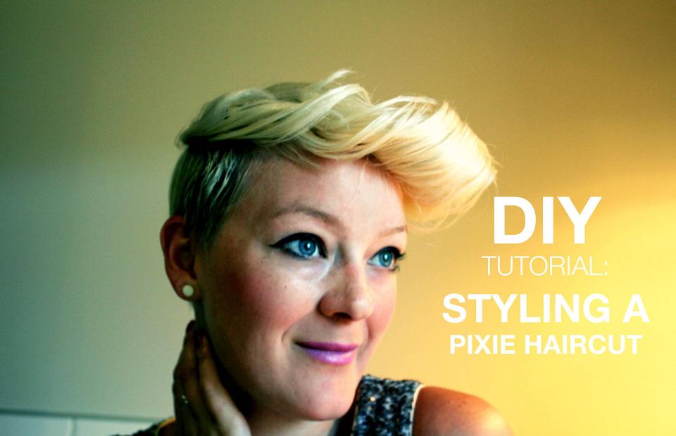 Styling A Pixie Haircut