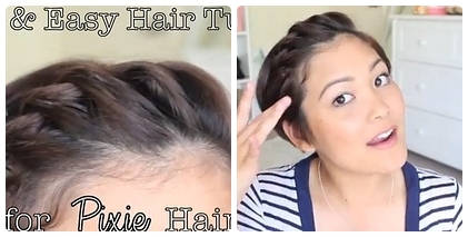 Quick and Easy Tutorial for PIXIE HAIR