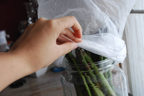 How to store asparagus