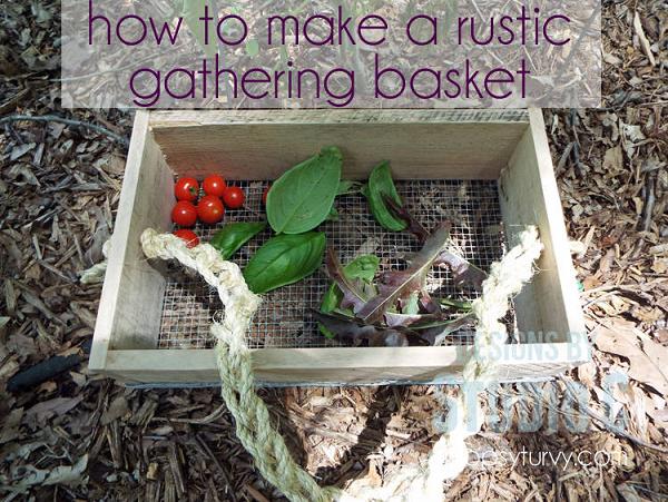 Rustic Gathering Basket