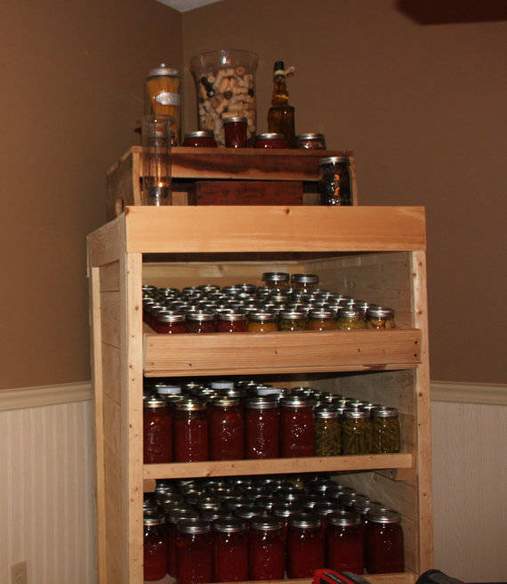 Canning Pantry Cupboard