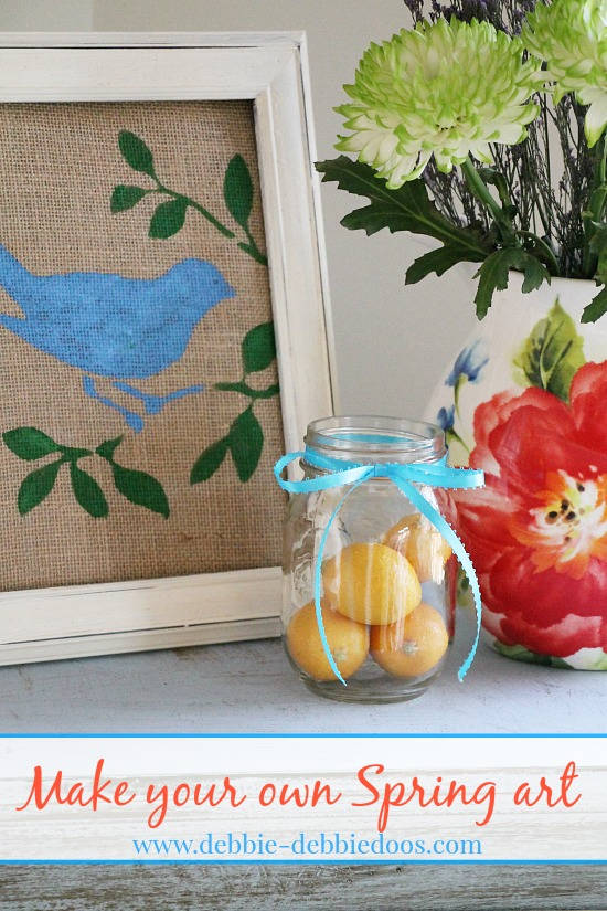Make Your Own Spring Burlap