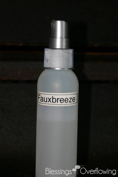 Odor Eliminating Freshening Spray