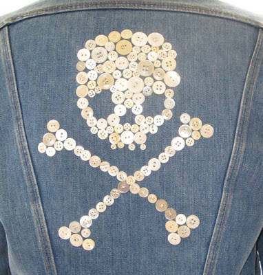 Button Skull Jacket