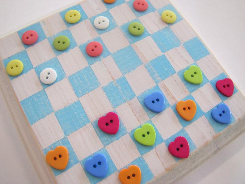 Button Checker Board