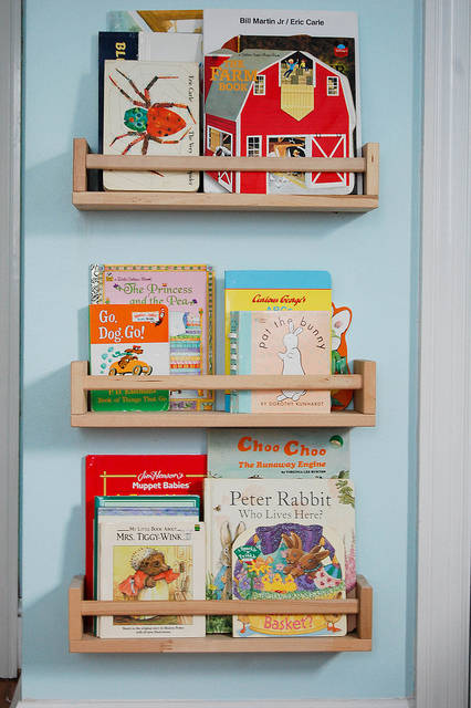 Easy Children's Book Storage