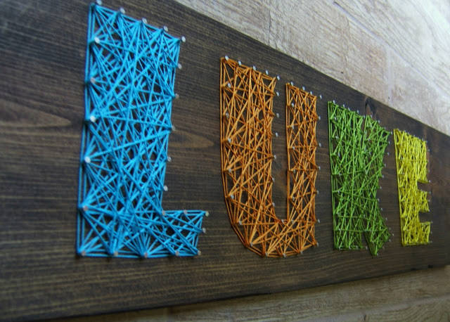 String Art Font Ideas