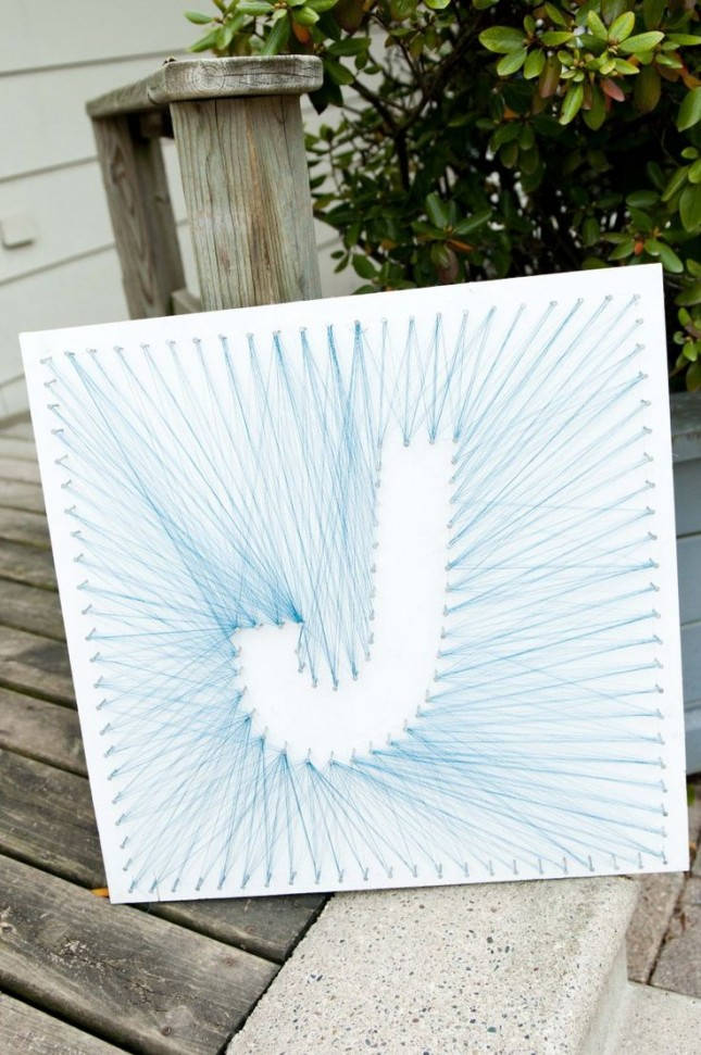Letter String Art