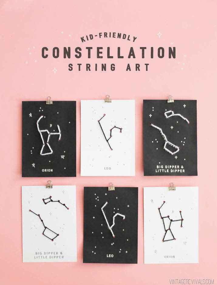 Constellation String Art