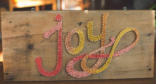 Joy String Art
