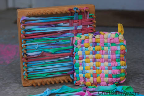 Recycled T-shirts Potholders