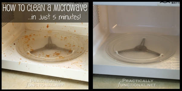 Easily Clean A Microwave With Vinegar And Steam