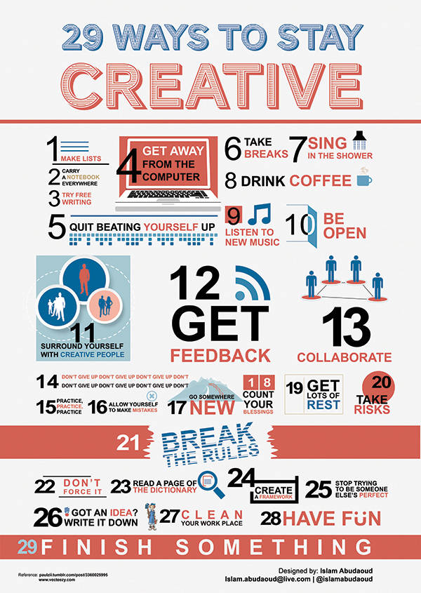 Ways to Stay Creative