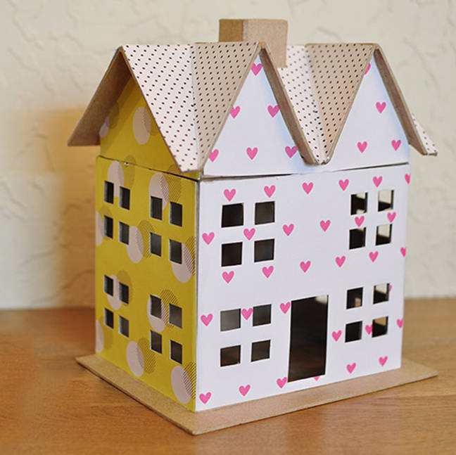 Scrapbook Paper Doll House