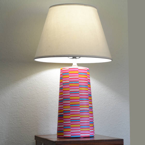 Gift Wrap Lamp