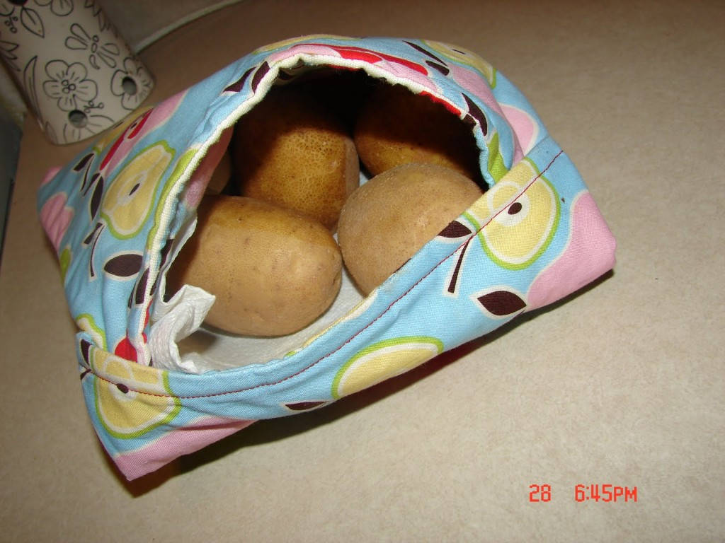 Potato Bag for Baking Potatoes in Microwaves