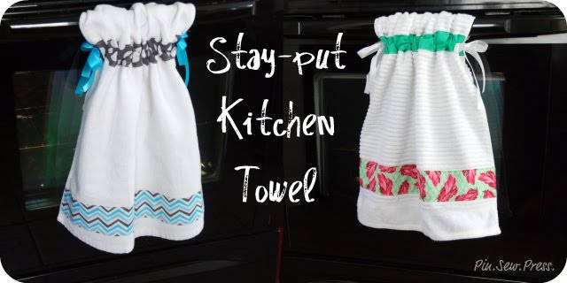 Stay-put Kitchen Towel