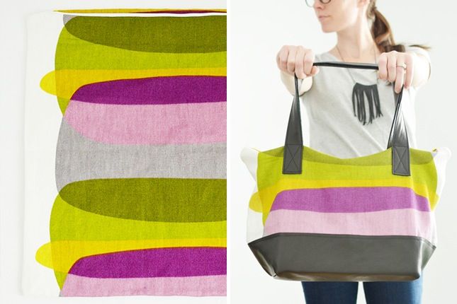 IKEA Pillow Case into Tote