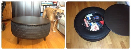 Tire Coffee Table