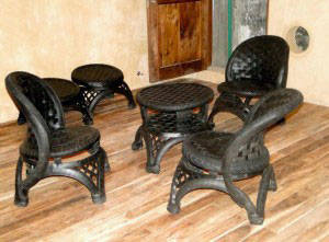 Recycled Rubber Tire Furniture