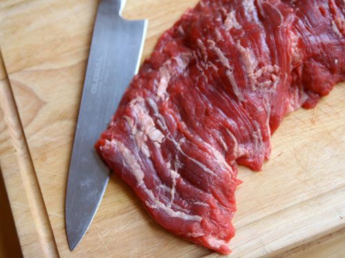 Partially Freeze Meat Before Cutting