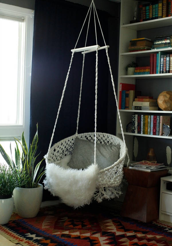 Hanging Macramé Chair