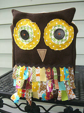 Scrappy Owl Treat Bag