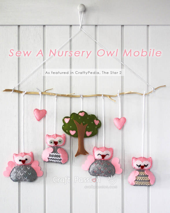 Nursery Owl Mobile