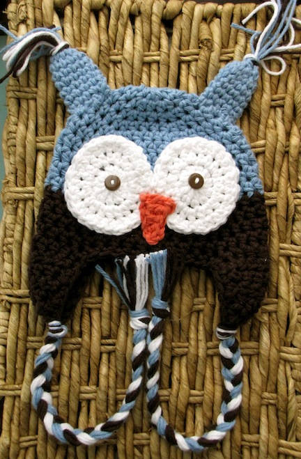 Owl Hat Crochet