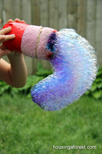 Rainbow Bubble Snakes