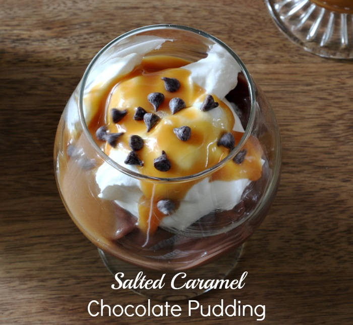 Salted Caramel Chocolate Pudding