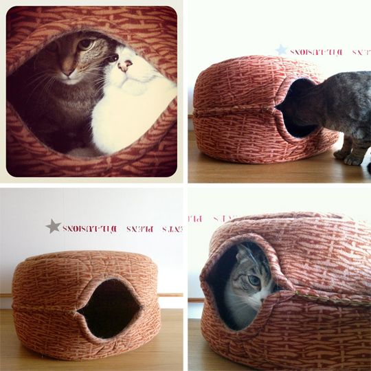 Easily Make a Brilliant Kitty Hideaway