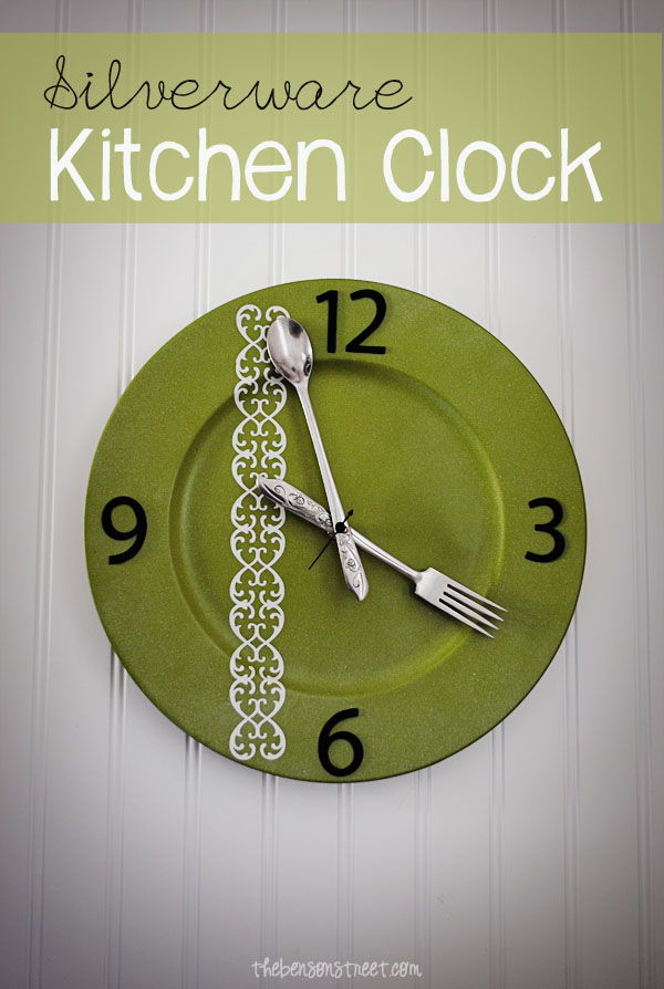 Silverware Kitchen Clock