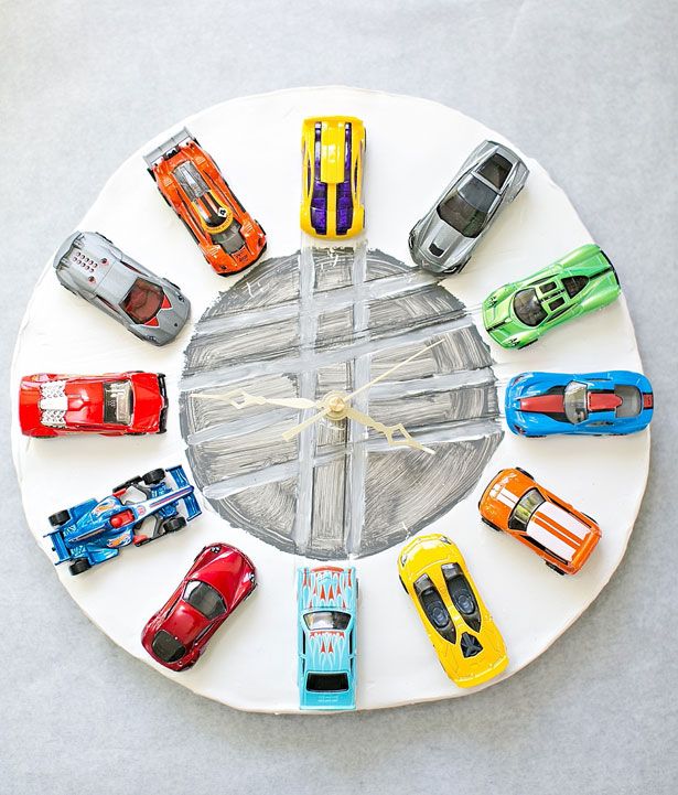 Clay Car Clock