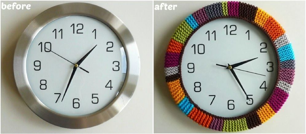 Colorful Clock Cozy