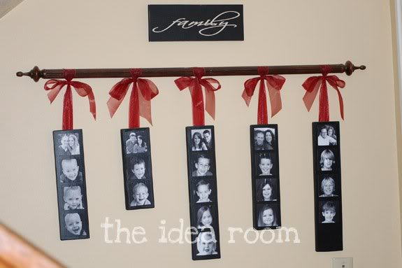 Family Pictures Wall Hanging