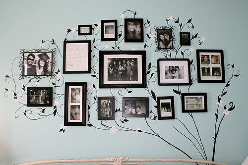 Trendy Wall Family Tree Decor