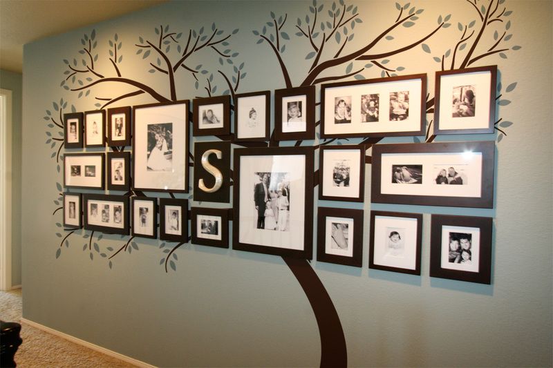 Family Photo Tree Wall Art