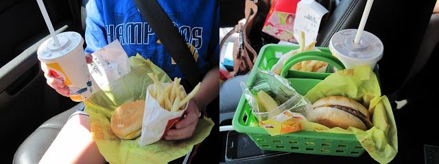 An Easy Way For Kids To Eat Fast Food In The Car