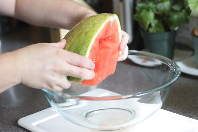A Better Way to Cut Watermelon