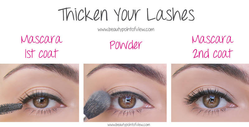 Thicken Your Lashes